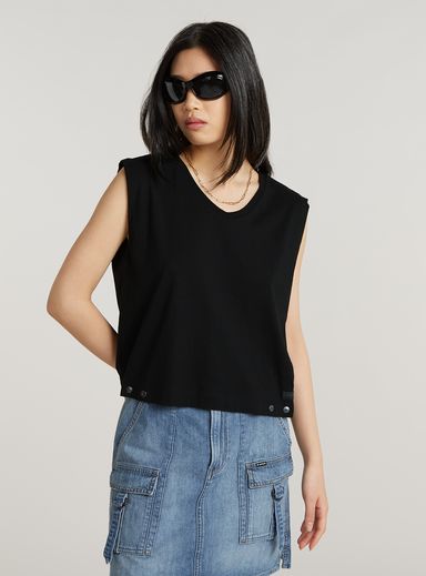 Riveted Loose Top